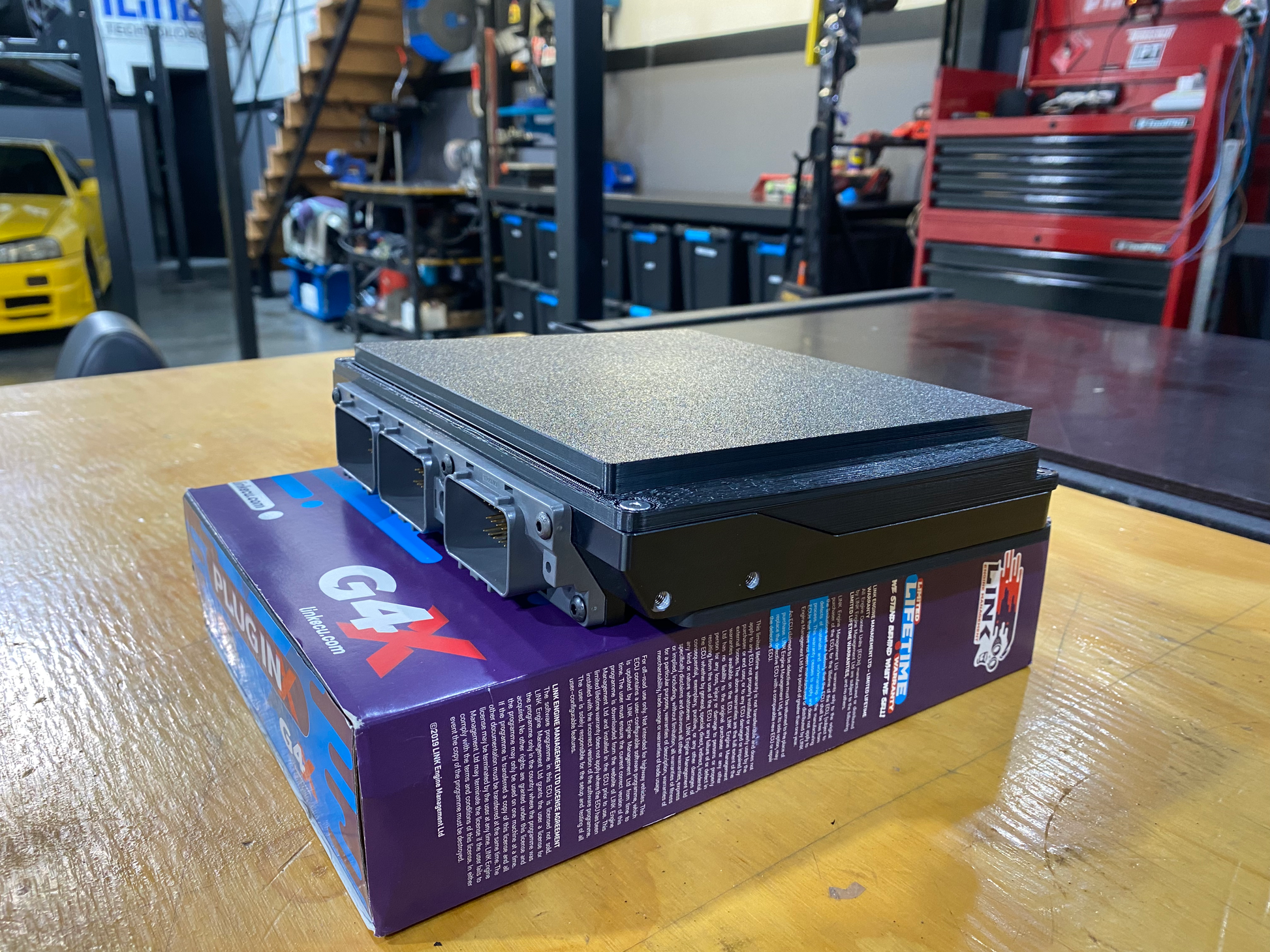 toyota supra jza80 2jz link g4x ecu case enclosure mts